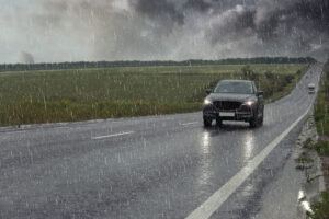 Driving in Heavy Rain - Reduce Your SpeedDriving in Heavy Rain - Heavy rain reduces visibility, making it harder to see the road and other vehicles. To stay safe: a. Slow down: Drive at a speed that allows you to maintain control of your vehicle and react to unexpected situations. b. Increase following distance: Maintain a safe distance from the vehicle in front of you. In wet conditions, it takes longer to stop, so leaving extra space is essential. Driving In Heavy Rain - Use Your Headlights Driving In heavy rain, turn on your headlights, even during the daytime. This makes your vehicle more visible to other drivers and helps you see the road better. Drivers forget that without your headlights on, your rear "Tail Lights" wont be on, to allow vehicles behind to see you earlier and clearer